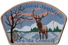 2001 Jamboree Ore - Ida Council ID JSP Grey Bdr (AR775)