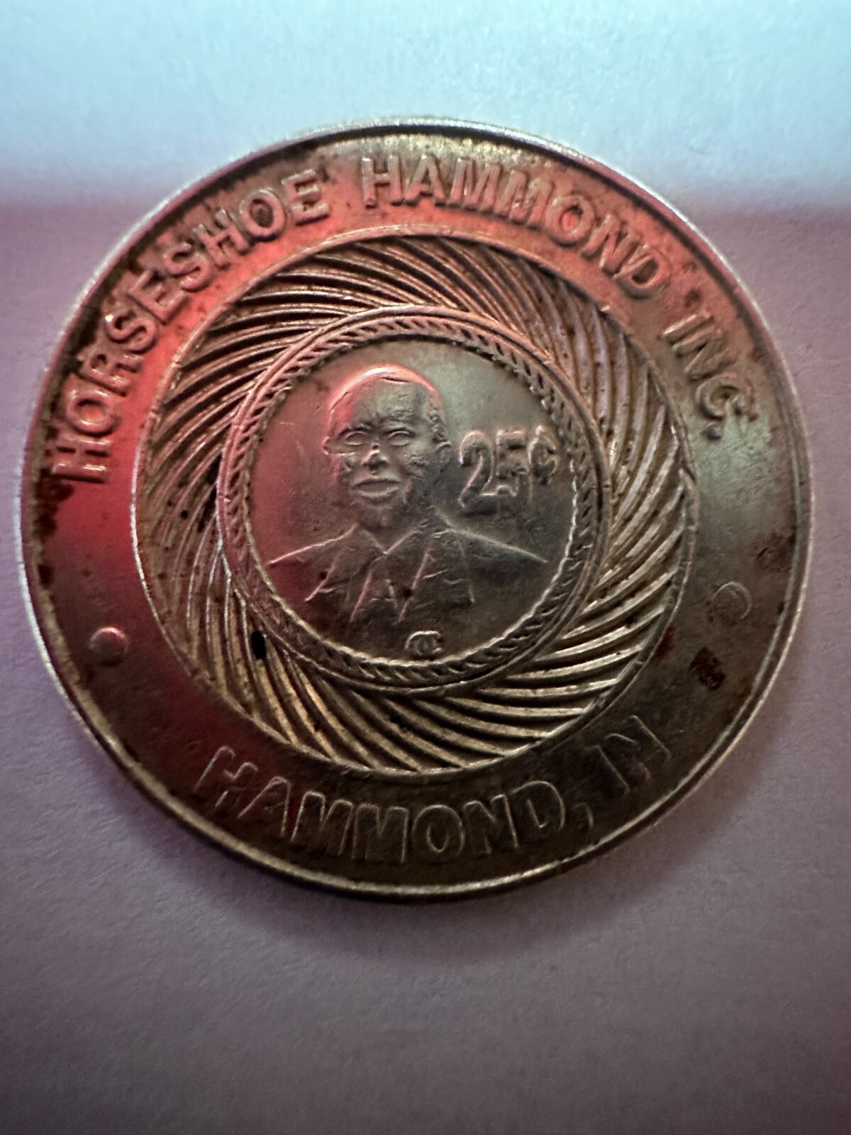 horseshoe casino 25 cent token eBay