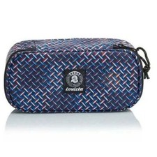 INVICTA Portapenne LIP PENCIL BAG XL – Blu, Con Scomparti Interni, 22x9x5.5 Cm
