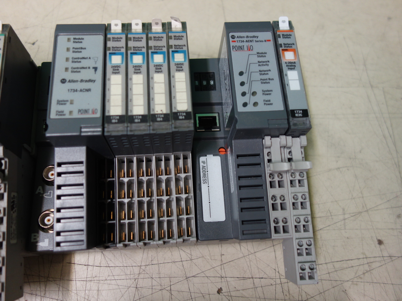 Lot * Allen-Bradley 1734 Modules -ACNR -AENT -FPD -EP24DC -OB4 -OB4E ...
