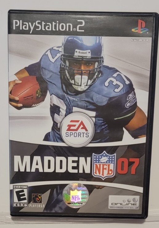 Madden NFL 07 EA Football Video Game PlayStation 2 PS2 Shaun