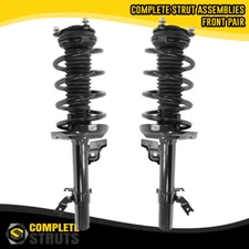Front Pair Complete Strut & Coil Spring Assemblies for 2017-2023 Honda Ridgeline