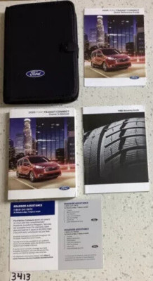 2020 FORD TRANSIT CONNECT OWNERS MANUAL OPERATORS USER GUIDE BOOK SET