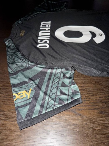 SSC Napoli 2023/2024 Third Kit #Osimhen 9 - FREE SHIPPING - Picture 5 of 16