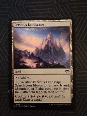 mtg perilous landscape modern horizons 3