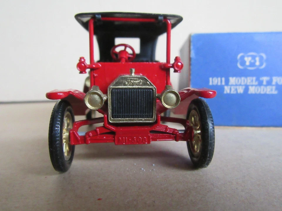 Matchbox Y1 Model T Ford 1911 Bordeaux 1/42 Boite Lesney England 40R - Photo 4/4