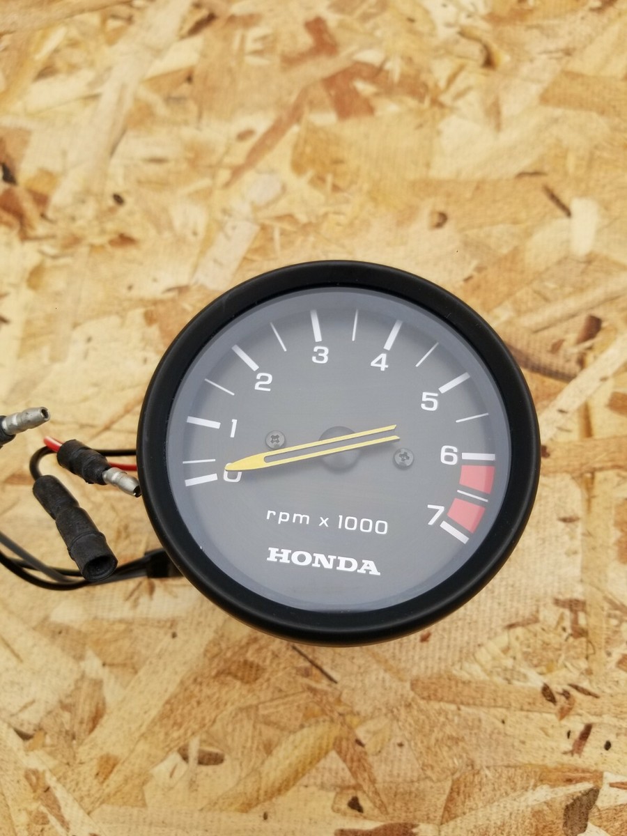 Honda -7000 RPM Outboard Black Techometer Gauge 37250-ZV5-823 | eBay