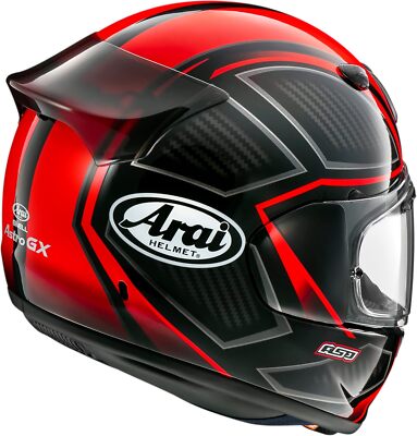 ARAI ASTRO GX SPINE RED Full Face Motorcycle Helmet | eBay