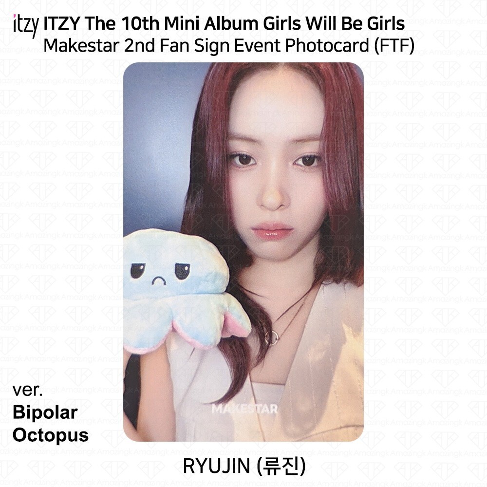 ITZY The 10th Mini Album Girls Will Be Girls Makestar 2nd Fan Sign