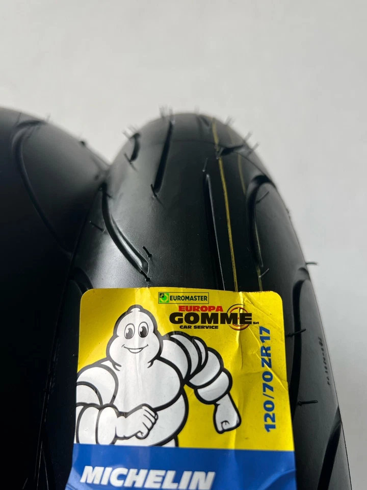 COPPIA 120/70 ZR17 + 180/55 ZR17 MICHELIN DOT 2025/24 PILOT POWER 2CT BIMESCOLA - Bild 4 von 4