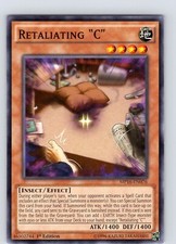 Yu-Gi-Oh TCG Retaliating "C" MP16-EN076 1st Edition Regular Common Card NM