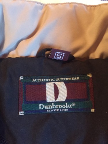 DUNBROOKE AUTHENTIC OUTERWEAR MEN'S SMALL BLACK JACKET WITH ZIP OUT SLEEVES - Picture 3 of 12