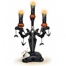 Disney Nightmare Before Christmas Flameless Candelabra #1 - Jack Skellington 11"