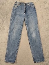 Vintage Wrangler Jeans Womens Junior 13/14x34 30x34 80s 1980s Made In USA