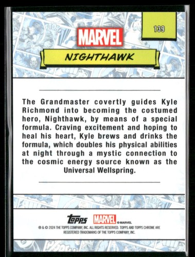 2024 Topps Chrome Marvel Base *Pick Your Card* - Picture 191 of 203