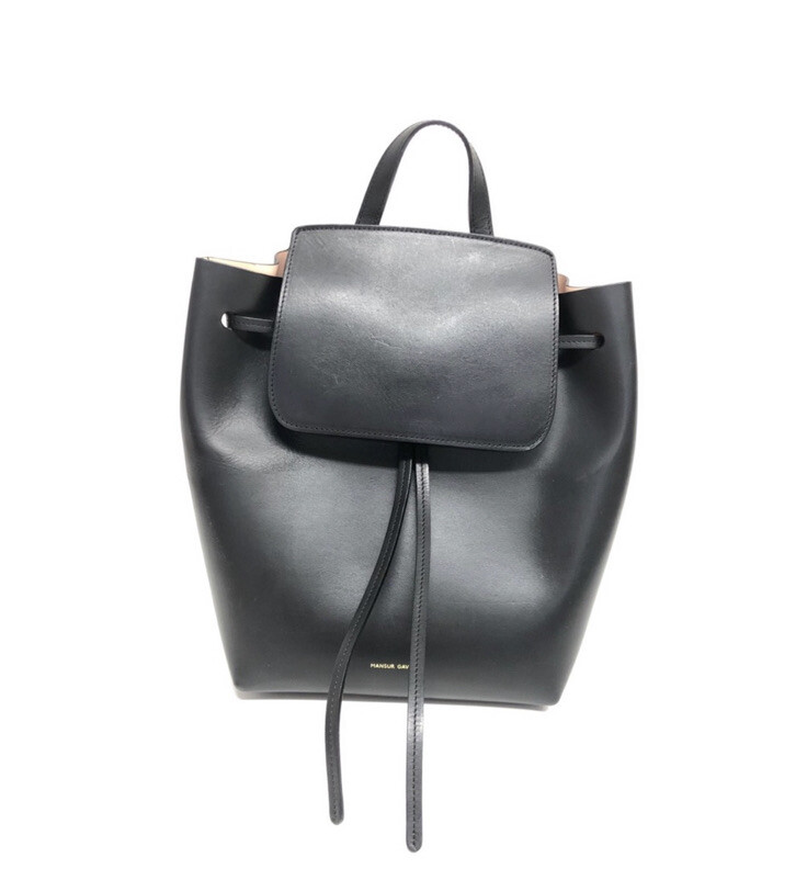 Mansur Gavriel Mini Backpack Black Ballerina - image 1