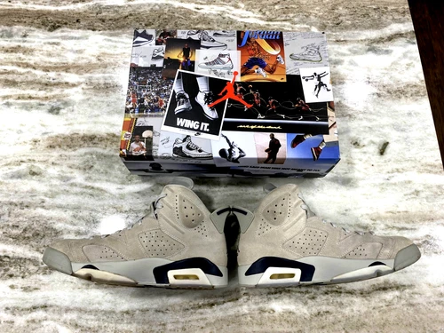 Size 10 Jordan 6 Retro Georgetown with box