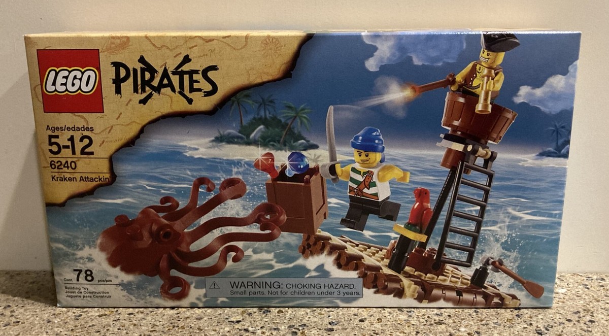Lego Creator Lego Kraken Moc LEGO 6240 Pirates Kraken Attackin