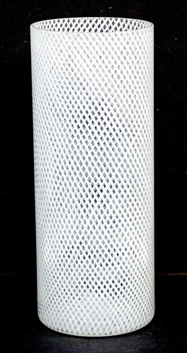 STUNNING! RETICELLO Vintage MURANO Art Glass DINO MARTENS Vase / AURELIANO TOSO