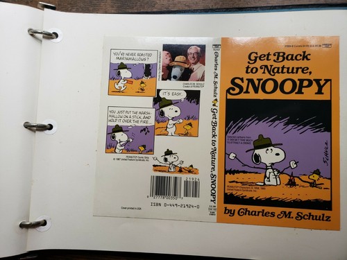 16 RARE VTG Peanuts Charlie Brown Fawcett Crest Comic Strip Booklet Cover Art - Picture 5 of 12