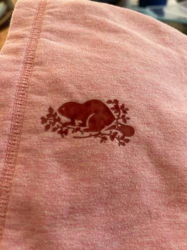 ROOTS CABIN Girls XXL Pink Hoodie Full Zip Sweatshirt Logo Canada Vintage? - Picture 6 of 7