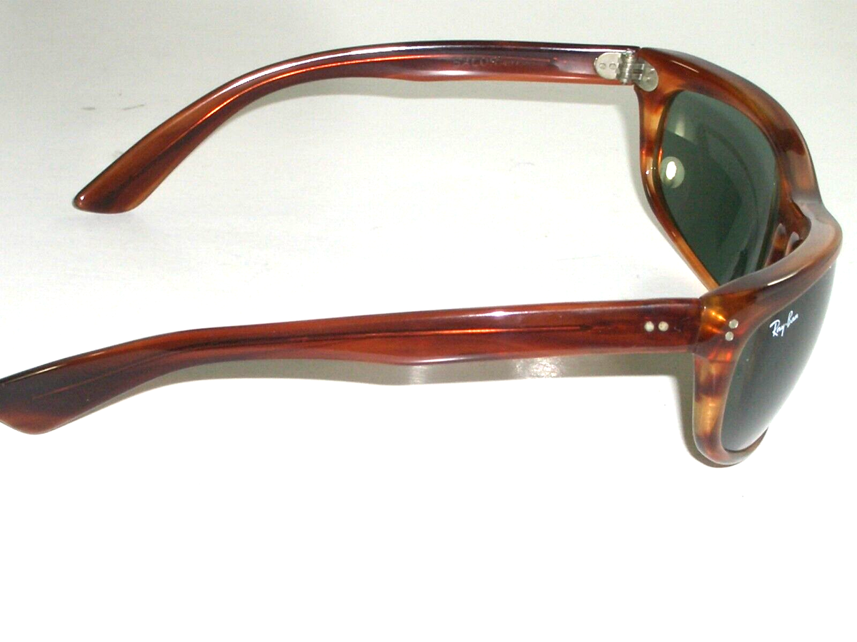 VINTAGE B&L RAY-BAN L2872 THICK TORTOISE G15 CRYSTAL UV BALORAMA