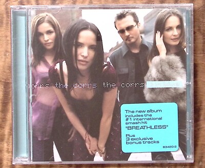 THE CORRS  IN BLUE  143 RECORDS/LAVA/ATLANTIC  EXCELLENT  CD 3838