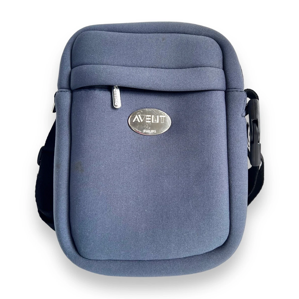 Philips Advent Insulated Baby Bottle Bag with Shoulder Strap Grey