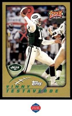 2002 NFL Properties Punt, Pass, and Kick #9 Vinny Testaverde
