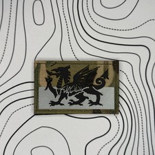 Welsh Flag Patch Multicam
