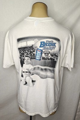 Vtg 90s Lipton Iced Tea Babe Ruth New York Yankees baseball promo t-shirt XL