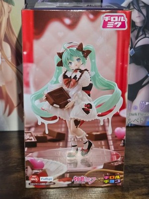 Hatsune Miku x TIROL CHOCO Trio-Try-iT Milk Ver. Figure New FuRyu US Seller