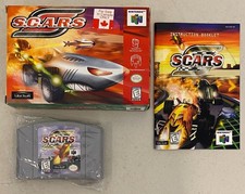 1998 NINTENDO 64 N64 UBISOFT S.C.A.R.S. SCARS COMPLETE CIB TESTED WORKS