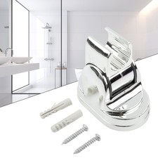 Shower Bracket Adjustable Bracket Wall Fixings ABS Plastic Adjustable Chrome