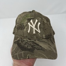 New York Yankees Realtree Camo Hat Adult Strapback Baseball Cap New Era 9Twenty