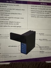 NETGEAR Trek N300 Travel Router, Range Extender, and Wireless Bridge PR2000 