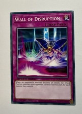 Wall of Disruption - SGX1-ENC20 - Common - 1st Edition x1 - NM Yugioh Speed Duel