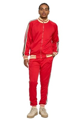 Men's Workout Sports Jogger Track Pants & Jacket Track Suit Set  ST575EY