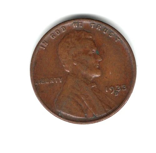 1933-D LINCOLN CENT NICE VF CONDITION OLD INVENTORY