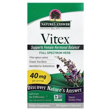 Vitex, 40 mg, 90 Vegetarian Capsules