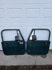 Full Hard Doors 87-95 Jeep Wrangler Yj 76-86 Cj7 W Windows Mirrors Full Hard Doors 87-95 Jeep Wrangler Yj 76-86 Cj7 W Windows Mirrors