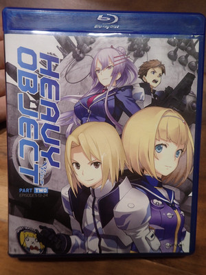 Heavy Object Season 1 Part 2 Funimation Anime Blu Ray English Rare/OOP All discs