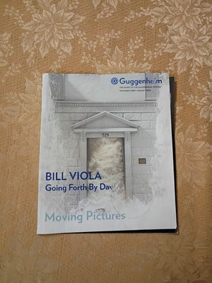 2002 Guggenheim Guide Bill Viola Going Forth By Day Exhibition PB Museum NYC