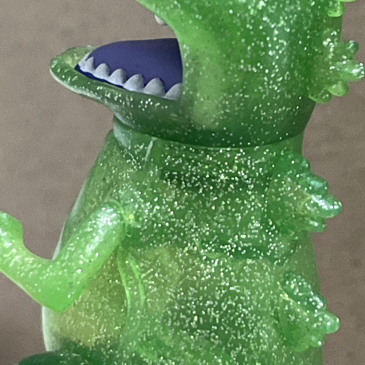 SUPER7 RUGRATS REPTAR GREEN GLITTER chase BLIND BOX SERIES