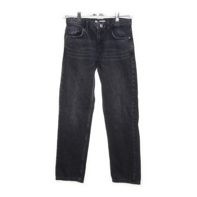 Zara, Jeans, Größe: 164, Grau, Baumwolle, Einfarbig, Denim, Mädchen #vFK
