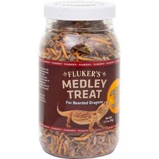 Bearded Dragon Medley Treat 3.2 Oz By Fluker's