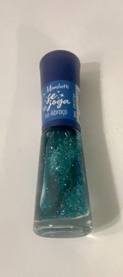 Marchetti Glitter Effect Blue Color Nail Polish, Blue Glitter Nail Polish