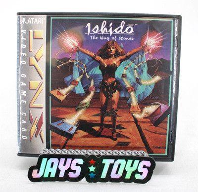 Ishido: The Way of Stones Atari Lynx Video Game with Manual & Box