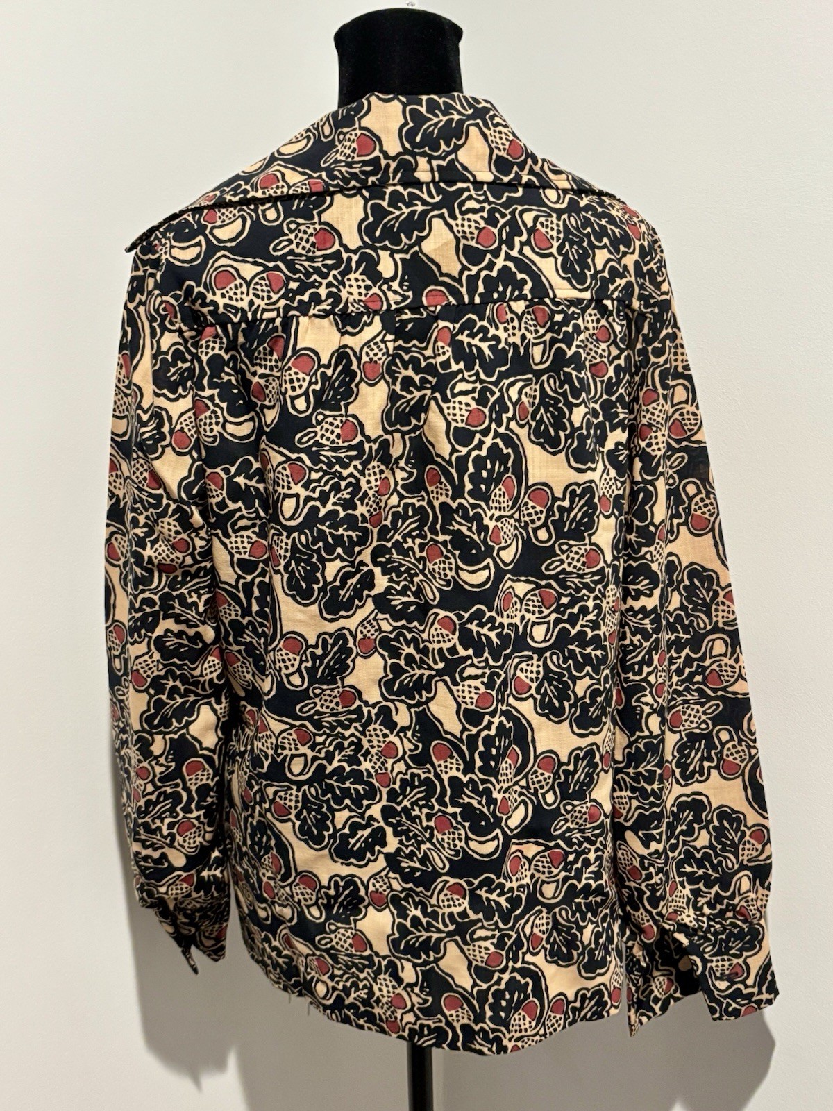 MMT KATJA of SWEDEN Vintage 70s Printed Collared … - image 3