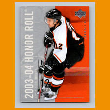 Simon Gagne #65 2003-04 Upper Deck Honor Roll Philadelphia Flyers Hockey Card